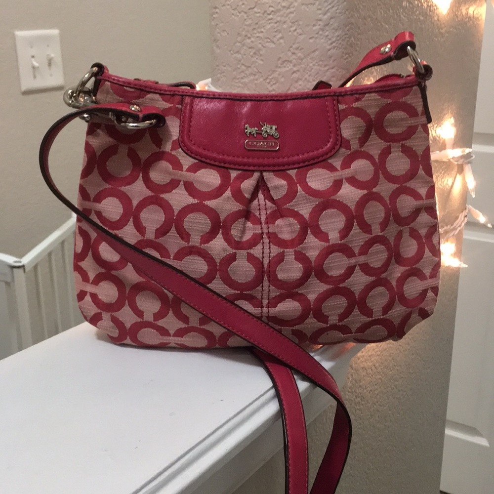 EUC Pink small crossbody